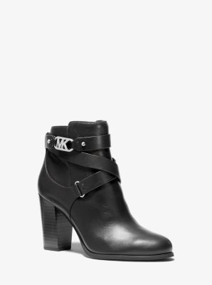 leather ankle boots