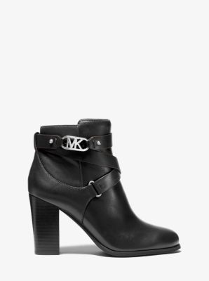 Michael michael kors preston 2024 studded leather ankle boot