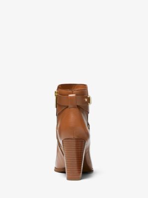 Michael kors boots tan clearance
