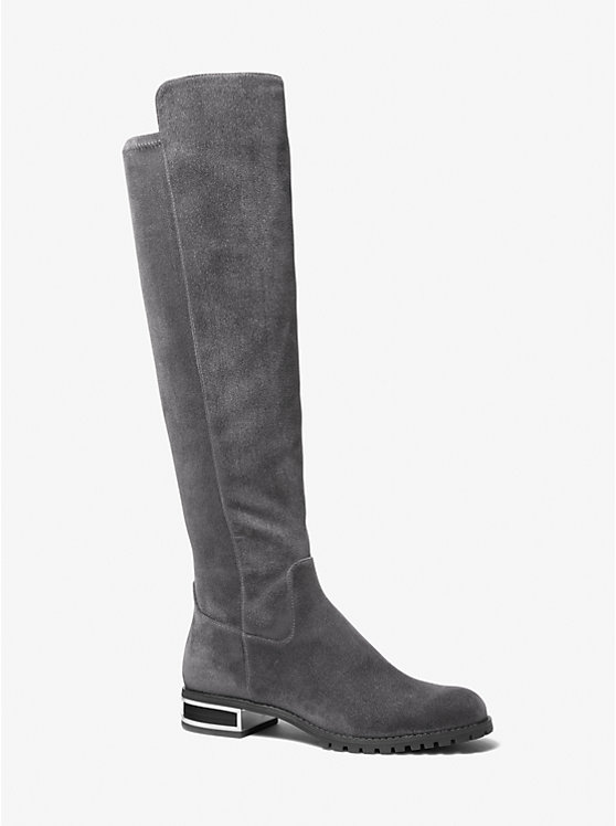 Alicia Faux Suede Over-the-Knee Boot image number 0