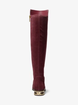 Alicia Faux Suede Over-the-Knee Boot image number 3