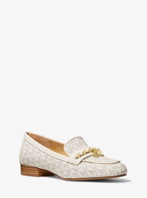 Michael kors shop gold loafers