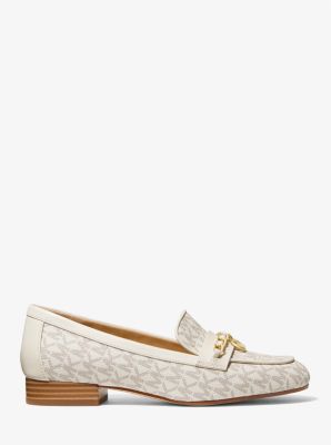 Elsa Logo Loafer in VAN/CREAM | Michael Kors