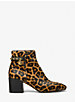 Elsa Leopard Print Calf Hair Ankle Boot image number 1