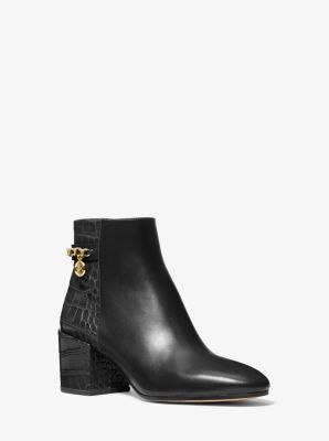 Elsa Leather Ankle Boot | Michael Kors