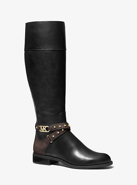 Leather & Suede Boots & Ankle Boots | Women's Shoes | Michael Kors
