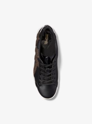 Michael kors shop patent leather sneakers