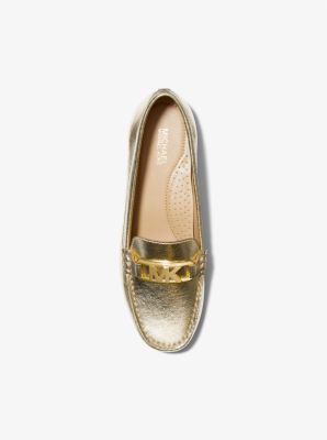 Camila Metallic Faux Leather Moccasin | Michael Kors