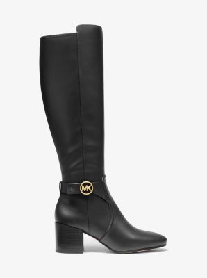 Carmen Faux Leather Riding Boot | Michael Kors Canada