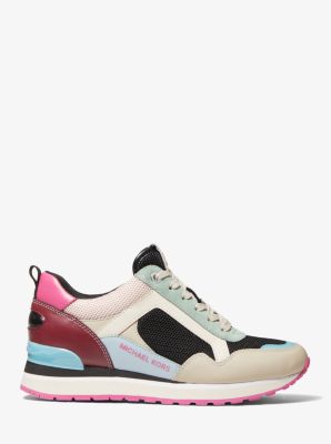 Wilma Color-Block Mesh Trainer in BLACK COMBO | Michael Kors