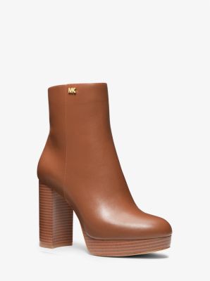 Michael kors best sale 2 tone boots