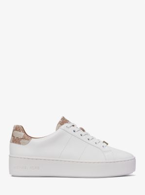 Poppy Logo Trim Sneaker