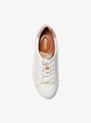 Poppy Logo Trim Sneaker