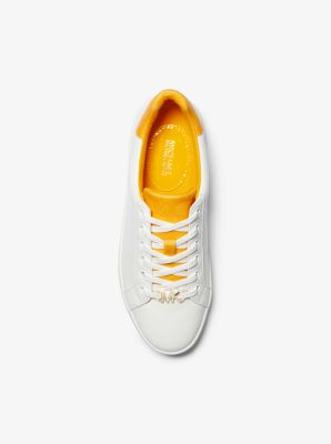 Michael kors yellow store sneakers