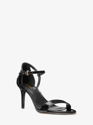 Michael kors simone mid sandal black on sale