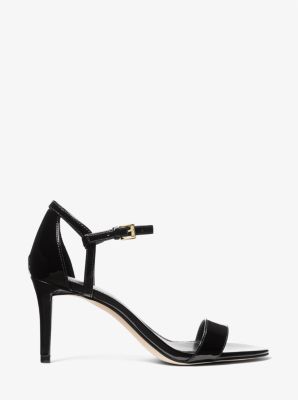 Michael kors simone sandal black online