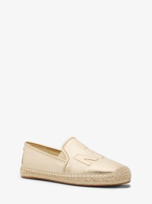 Hastings Metallic Logo Embossed Slip-On Espadrille image number 0