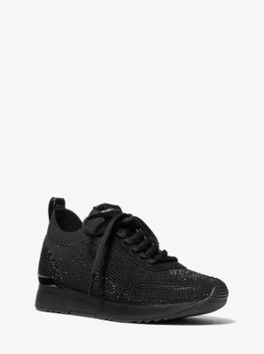 Jenkins Crystal Embellished Stretch Knit Trainer image number 0