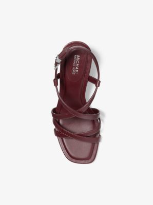【Michael Kors】☆サンダル☆ Hampton llic Leather Sandal 40S3HMFS2L-0230_2
