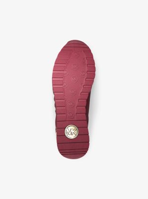 Maddy Metallic Signature Logo Trainer | Michael Kors [US]