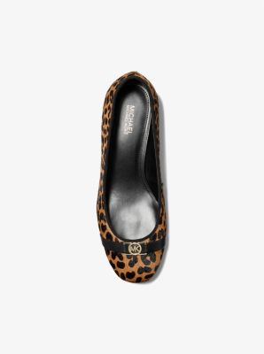 Mindy Flex Leopard Print Calf Hair Ballet Flat image number 2