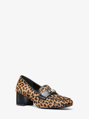 Mindy Flex Leopard Print Calf Hair Loafer image number 0