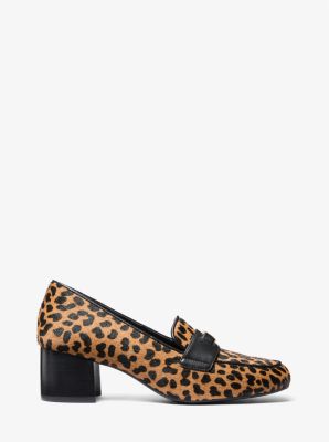 Mindy Flex Leopard Print Calf Hair Loafer image number 1