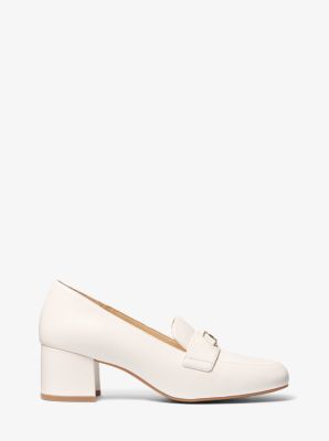 美品　MICHAEL KORS MINDY フレックス ヒール ローファー　本革 MICHAEL KORS - MINDY フレックス ヒール ローファーの通販 by