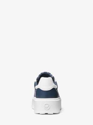 Romey Logo Jacquard Platform Sneaker