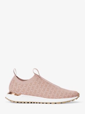 Bodie Metallic Logo Knit Slip-On Sneaker