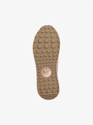 Bodie Metallic Logo Knit Slip-On Sneaker