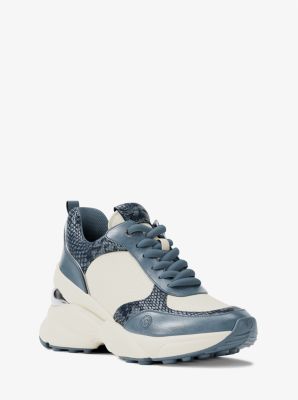 【MICHAEL KORS】Katrina Mixed-Media Trainer Katrina Mixed-Media Trainer | Michael Kors [US]