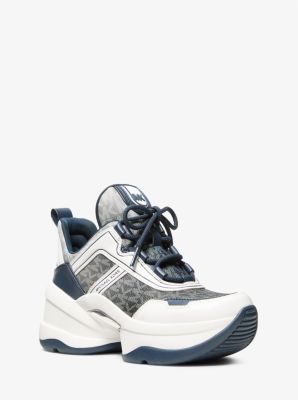 Michael Kors Olympia Ombré Signature Logo Trainer | Arden Fair