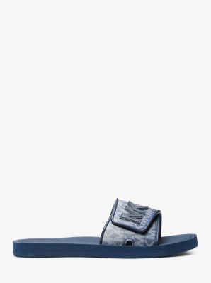 Palmer Ombré Signature Logo Slide Sandal
