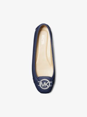 Michael kors leather moccasin on sale