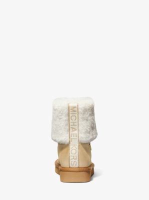 Mk store fur boots