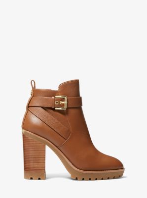 Michael kors cheap buckle boots