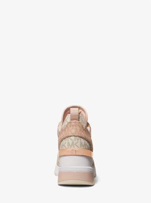 Crista Two-Tone Logo Trainer | Michael Kors