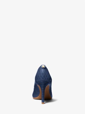 Dorothy Flex Snake Embossed Pump Michael Kors Canada
