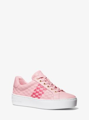 Poppy Logo Embossed Stripe Sneaker image number 0