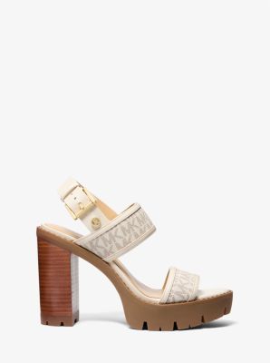 Holland Signature Logo Platform Sandal | Michael Kors [US]