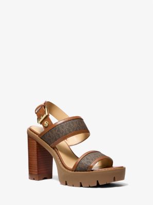 Holland Signature Logo Platform Sandal image number 0