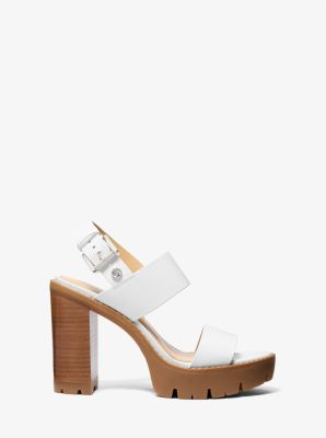 Sandalia Holland con plataforma in BLANCO INTENSO | Michael Kors