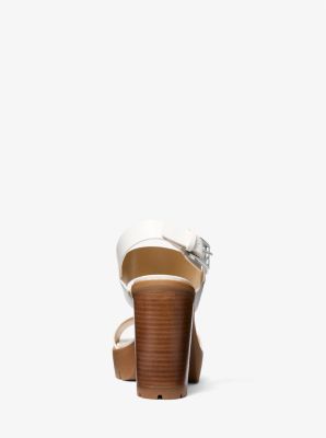 Sandalia Holland con plataforma in BLANCO INTENSO | Michael Kors