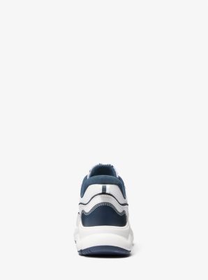 Espadrille Katrina en matériaux multiples in BLEU MARINE | Michael Kors