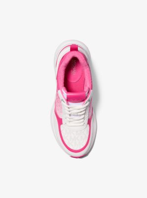 Katrina Mixed-Media Trainer | Michael Kors [US]