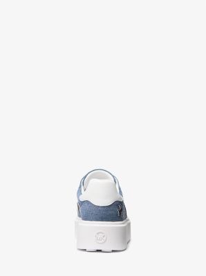 Romey Embellished Denim Platform Sneaker image number 2