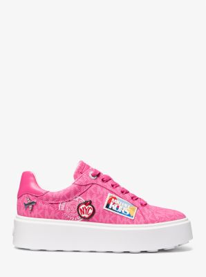 Romey Embellished Signature Logo Platform Sneaker