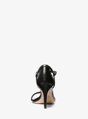 Michael kors simone sandal black online