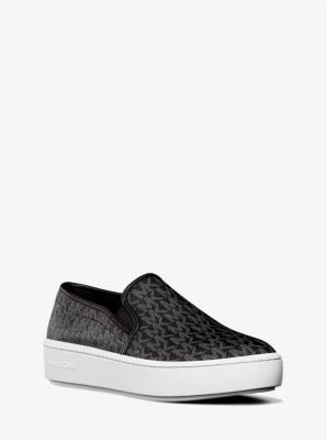 Teddi Signature Logo Slip-On Sneaker